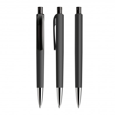 Prodir DS8 Soft Touch PRC Push Kugelschreiber Schwarz